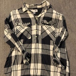Long sleeve flannel